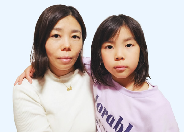 みゆこさん親子