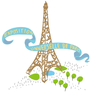 1889年 フランス パリ万博