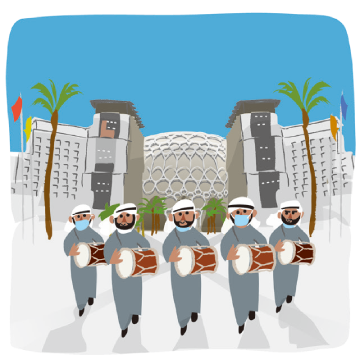 2020～21年 アラブ首長国連邦 ドバイ万博