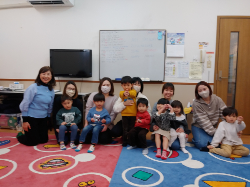 ポップコーントーク クラス写真＜3,4歳＞