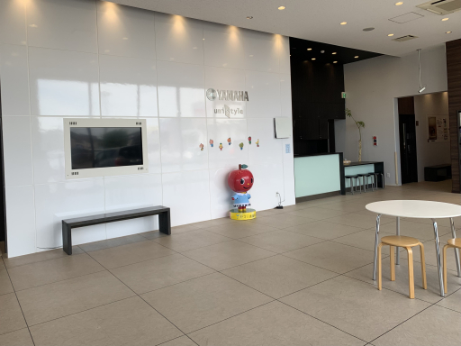 広いロビーがあります