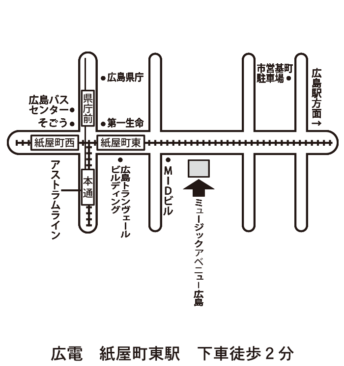 ヤマハミュージックジャパン広島店ミュージックアベニュー広島