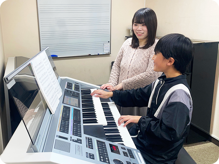 平田翼講師のレッスン風景画像