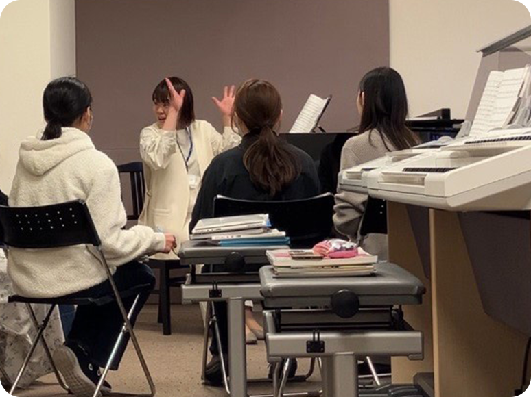 契約前の指導実習風景イメージ画像