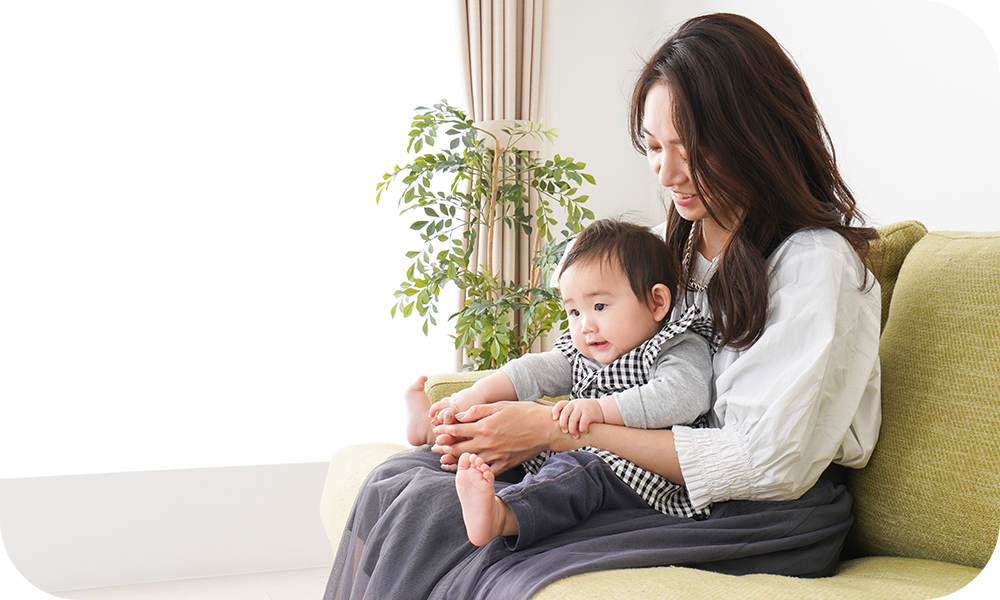 子育て中のママの講師イメージ画像