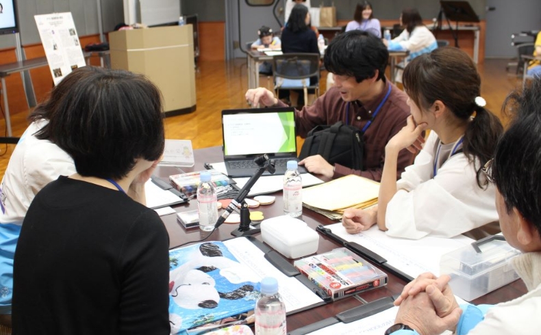 ファンミーティング中の写真