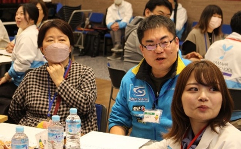 ファンミーティング中の写真