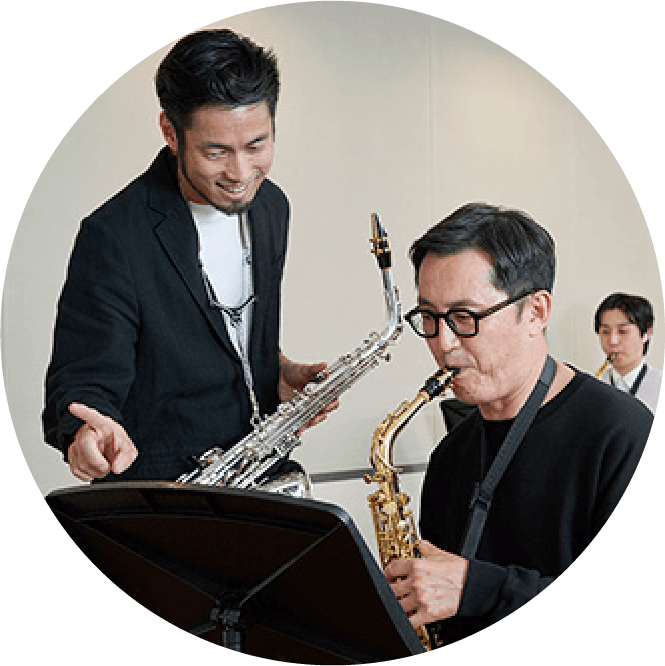 レッスン風景の写真