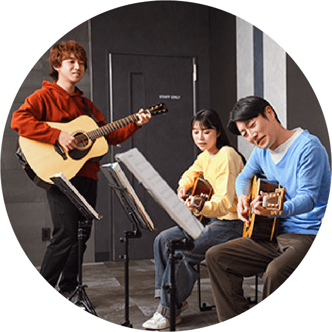 レッスン風景の写真