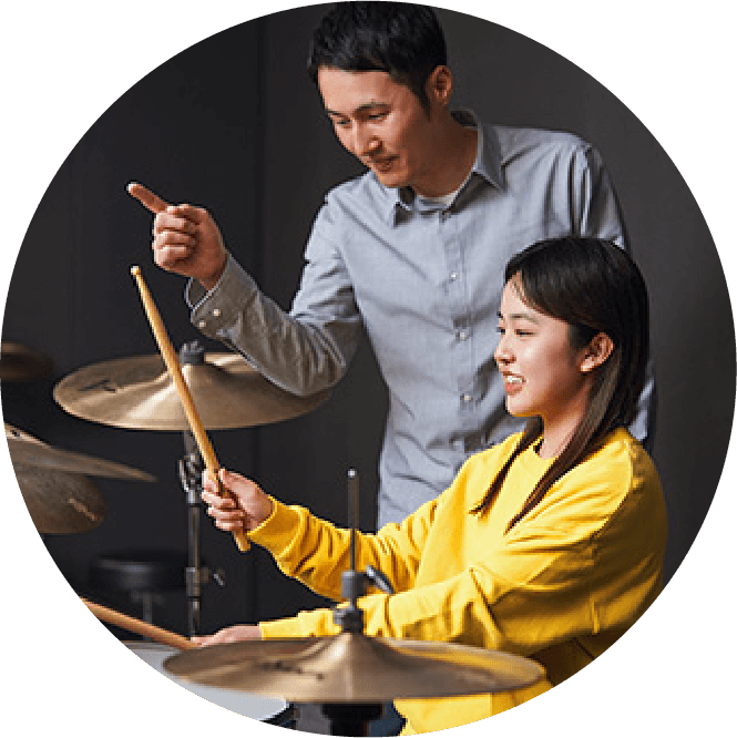 レッスン風景の写真