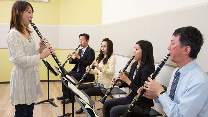 MIKIミュージックサロン三宮のクラリネット - ヤマハ音楽教室公式